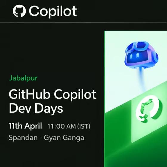 GitHub Copilot Dev Days โ Jabalpur